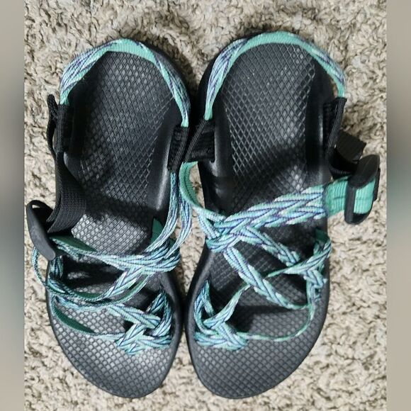 Chaco ZX/2 sandals waterproof hiking shoes women's SZ 7 - Picture 6 of 8